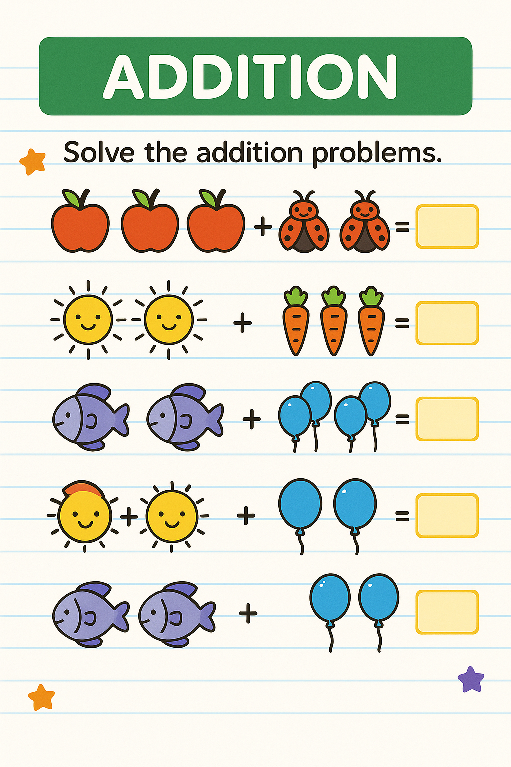 Bright Little Bees: Math Practice Workbook (Ages 3β6)